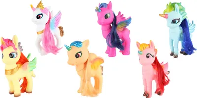 Image de Licorne Dream Horse à poils longs, 13cm