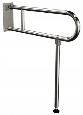 Imagen del producto de Soporte Andex 838CC para palanca basculante, acero inoxidable pulido