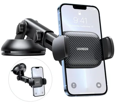 Produktbild von Handyhalterung Saugnapf 360° Kfz Halterung Universale Auto Halterung 4,7-7,12 Zoll Smartphones