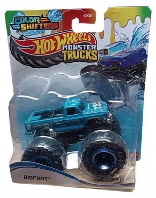 Produktbild von Hot Wheels Monster Trucks COLOR SHIFTERS BIGFOOT vehicle, Monstertruck, 3 Jahr(e), Metall, Mehrfarbig
