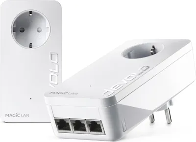 Produktbild von devolo Magic 2 LAN triple Powerline 3x Gigabit LAN Port 2x Adapter