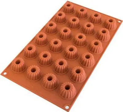 Obrázek produktu pro Silikonová forma na 18 mini bábovek