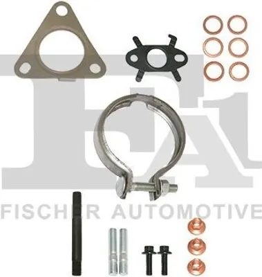Produktbild von FA1 KT760050 Montagesatz Turbolader für RENAULT MEGANE III Grandtour (KZ0/1) Scénic III (JZ0/1) Megane III Schrägheck (BZ0/1) SCÉNIC II (JM0/1)