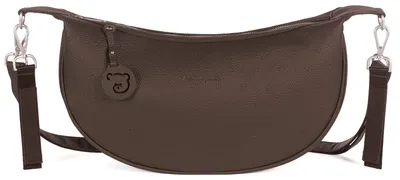 Image de Sac à bandoulière London - 38 x 20 x 8 cm - Marron | par Pasito a pasito