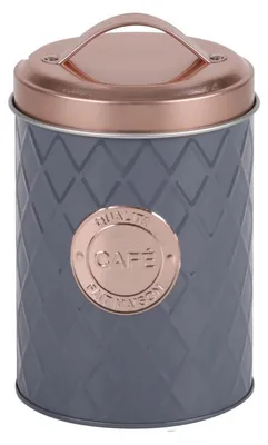 Image de DOCHTMANN Boîte à thé ou à café gris bronze 11 x 15,5 cm