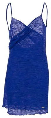 Produktbild von Fashy Damen Wickelkleid Blau, S, 27644 01