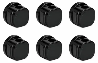 Imagen del producto de Clips para cables, abertura magnética, instalación con adhesivo, color