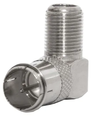 Produktbild von PremiumX 50x F-Quickstecker 90° Winkelstecker 7,5mm für SAT Koaxialkabel