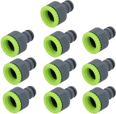 Produktbild von 10 x Gartenschlauch Hahnanschluss 1/2" oder 3/4" IG Stecksystem Schlauchverbinder