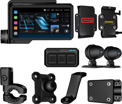 Immagine prodotto di Pacchetto AlienRider M2-QR 5: sistema multimediale universale per moto