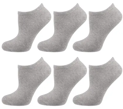 Produktbild von Nur Die 6er Pack Sneaker Socken aus weicher & atmungsaktiver Baumwolle Kurzzsock