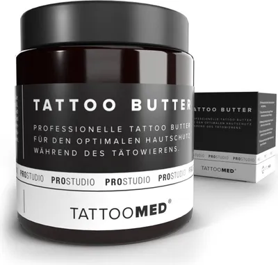 Produktbild von TattooMed TATTOO BUTTER - Professionelle Tattoo Butter für den optimalen Hautschutz - 120ml