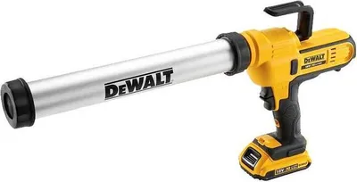 Imagen del producto de Pistola aplicadora de cartuchos DeWalt de 18 V / 2 Ah - modelo DCE580D1-QW