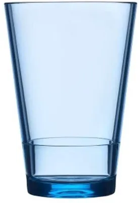 Produktbild von Mepal 6 Stück glas flow 275 ml - nordic blue 106080413800
