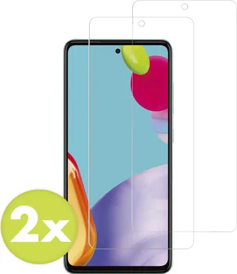 Immagine prodotto di Samsung Galaxy A52 Screenprotector: Pellicola protettiva in vetro Accezz 2 pack - Trasparente