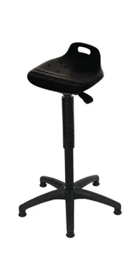 Image de Assis-debout Mousse intégralePolyuréthaneAssise-Haut. 570-820mm Piétement coulé avec patins LOTZ