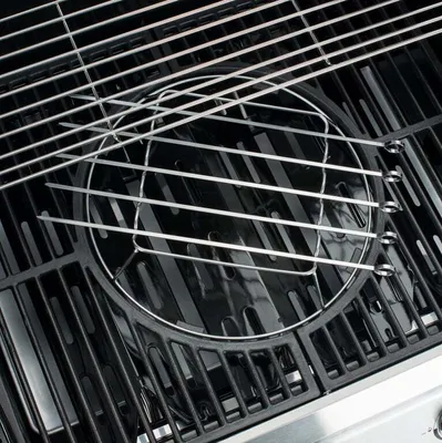 Immagine prodotto di Set di spiedini per barbecue LANDMANN - 41 cm - acciaio inox