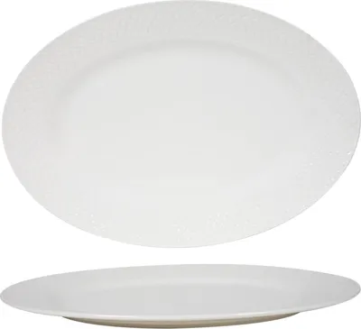 Produktbild von Servierplatte Porzellan Spielzeug Diamond oval bunt 34,5x24,2 cm