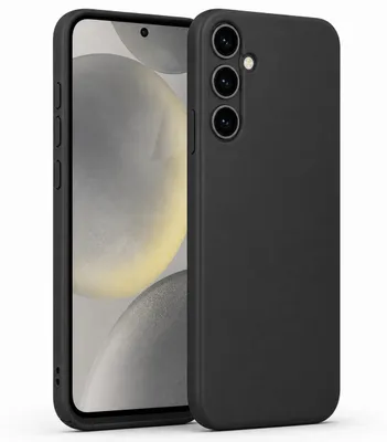 Obrázok produktu pre Ochranné puzdro Matt TPU pre Samsung Galaxy S24 FE, čierna farba, productTiles.product.images.aiGenerated