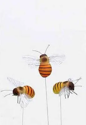 Produktbild von Deko-Bienen am Stab Frühjahrsdeko 12er Set