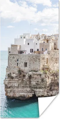 Produktbild von MuchoWow® Poster Italien - Küste - Felsen 20x40 cm - Plakat - Foto