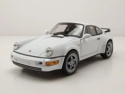 Produktbild von Welly 24023W Porsche 911 (964) Turbo 1990 weiß 1:24