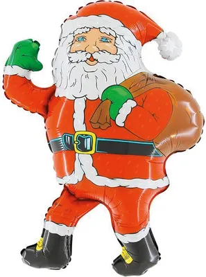 Produktbild von Weihnachtsmann - Folienballon - 81 cm