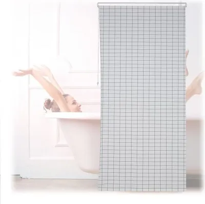 Produktbild von Karierter Duschvorhang