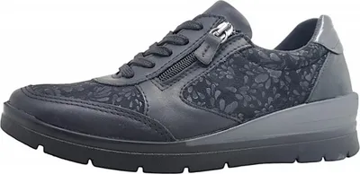 Image de Aco Luna 18 : chaussures de ville pour femmes, lacets, couleur noire, style décontracté