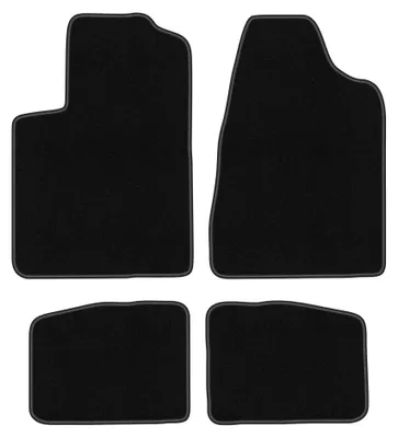 Immagine prodotto di Tappetini in moquette per Chrysler Sebring II 2003-2007 (berlina) – set 4 pezzi, neri, su misura – Wielganizator BASIC