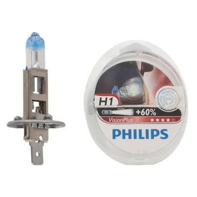 Produktbild von Auto-Glühbirne H1 Philips 12258VPS2, VisionPlus, 2 Stück im Pack