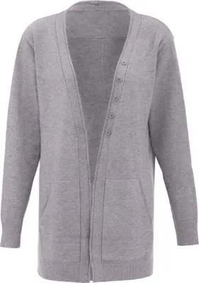 Produktbild von blonda damen strickjacke - grau, XS/S