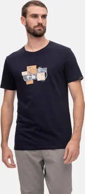 Produktbild von Ragwear T-Shirt BLAIZE ORGANIC GOTS Kurzarmshirt mit Rundhalsausschnitt und Front-Print