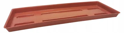 Produktbild von Goplast Untersetzer für Balkonkästen 370x140mm Terrakotta