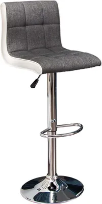 Obrázek produktu pro Barová židle Modena 90115cm šedá bílá 36829