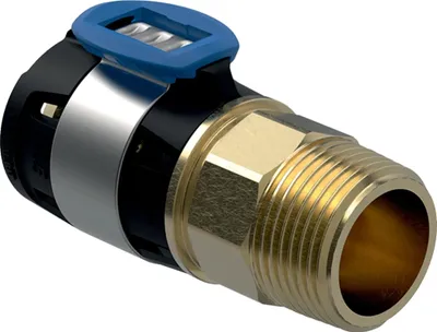Image de Geberit GE, FlowFit, transition, AG, SiBr, d16 mm, R3/4, 1 pièce.