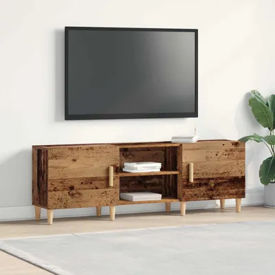Obrázek produktu pro Maison Exclusive – Televizní skříňky, rozměry 150 x 30 x 50 cm, materiál: recyklované dřevo a dřevovláknitá deska