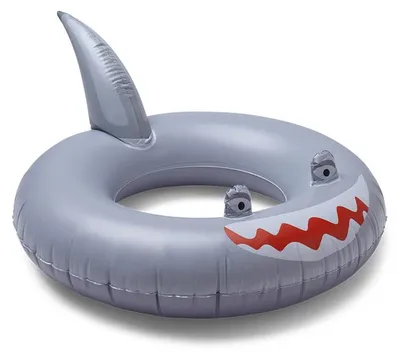 Produktbild von Schwimmutensilien Schwimmring Tier – Grau – Dreamscape – Ø 55 cm