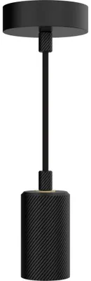 Immagine prodotto di Segula ALIX Wave, Nero, Metallo, Resina, Tessuto, Rotondo, Nero, Interno, IP20