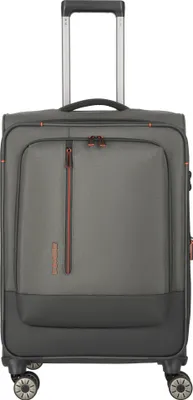 Produktbild von Travelite Crosslite Oliv 4-Doppelrollen Trolley M 66 cm