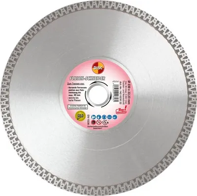 Produktbild von Disc Diamant Trennscheibe Fliesen Schneider 230 x 22,23 mm Keramik