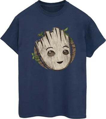 Produktbild von Marvel - "I Am Groot" T-Shirt für Damen BI35214 (XL) (Marineblau)