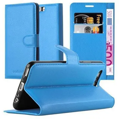Image de Cadorabo Housse pour Huawei P10 Housse de protection bleue Etui pour téléphone portable Case Cover Fermeture magnétique