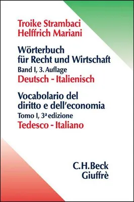 Immagine prodotto di Wörterbuch 1 für Recht und Wirtschaft. Deutsch - Italienisch