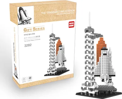 Produktbild von Space Shuttle Cape Canaveral Modell LNO Micro-Bricks Bausteine