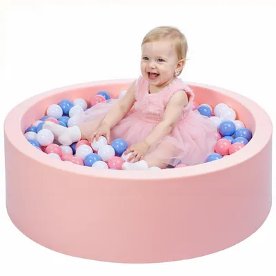 Image de Balles en mousse pour enfants avec 100 balles