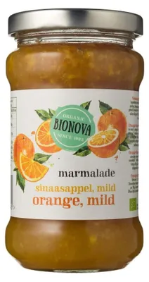 MARMOLADA Z POMARAŃCZY BIO 340 g - BIONOVA
