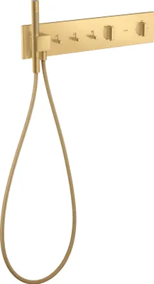 Produktbild von Thermostatmodul AXOR ShowerComposition UP 540 / 110 3 Verbr brushed gold optic brushed gold optic
