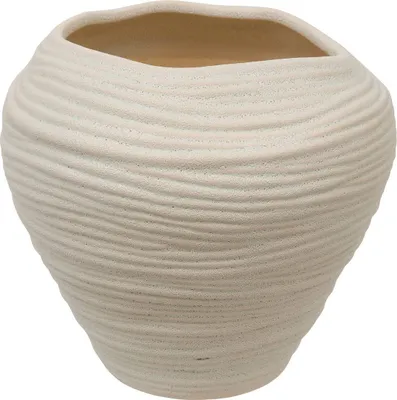 Produktbild von Vase prudi weiß h22cm - Atmosphera créateur d'intérieur