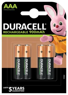 Produktbild von Duracell AAA Micro Akku für tiptoi Stift 900mAh 4er Blister